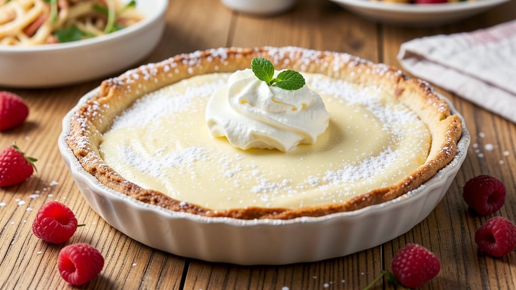 Baked Cream Cheese Pie Recipe: Golden Crust, Silky Fill, No Cracking Trick