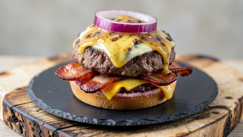Bacon and Cheese Stuffed Burgers Recipe: Crispy Crusts, Gooey Pull-Apart Magic