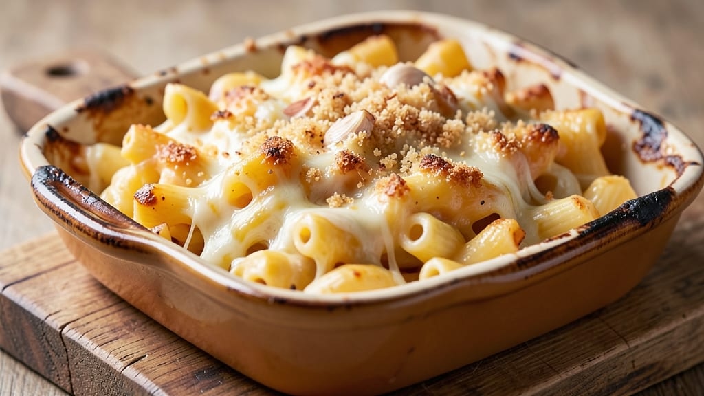 Baked Mac and Cheese Recipe Mom On Timeout: One-Pan Nostalgia With Crispy Breadcrumb Crown