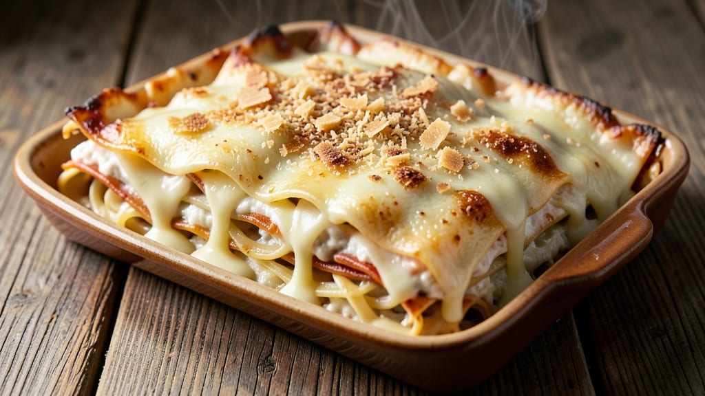 Authentic Italian Cheese Lasagna Recipe: Layers of Ricotta and Mozzarella Magic
