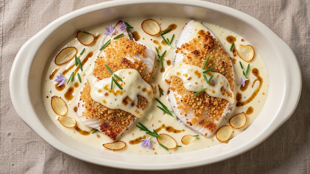 Baked Fish in Cheese Sauce Recipe: Golden Crust Meets Silky Melted Center
