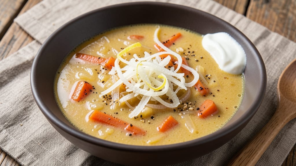Asiago Cheese Bisque Soup Recipe: Nutty Depth and Velvety Smoothness