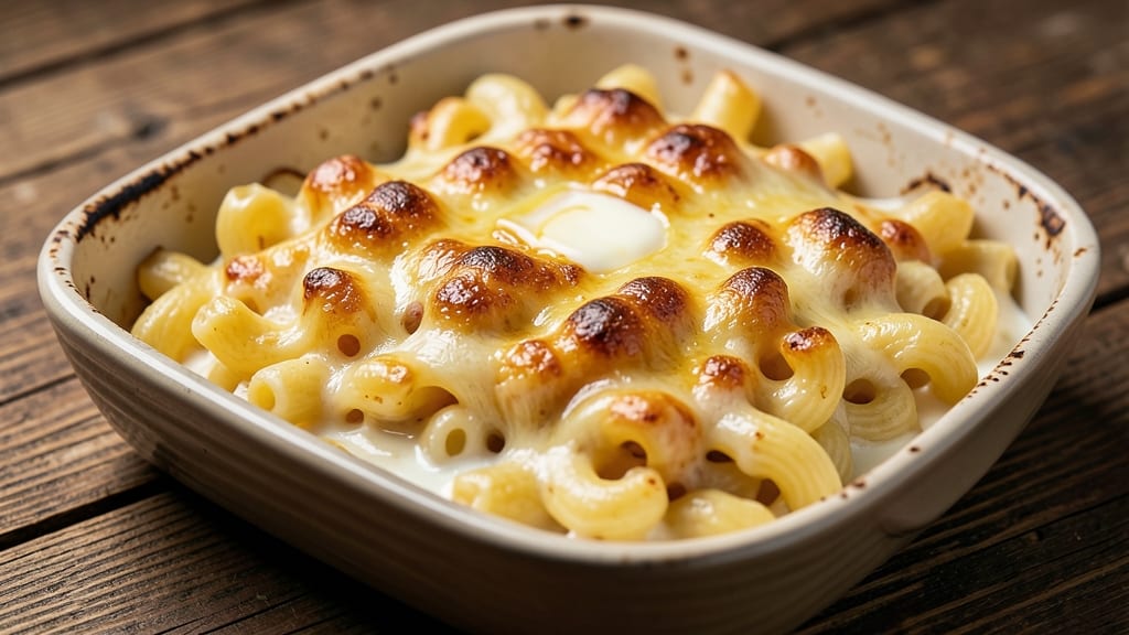 Air Fryer Mac and Cheese Recipe: Crispy Breadcrumbs Over Melty Cheddar Rivers