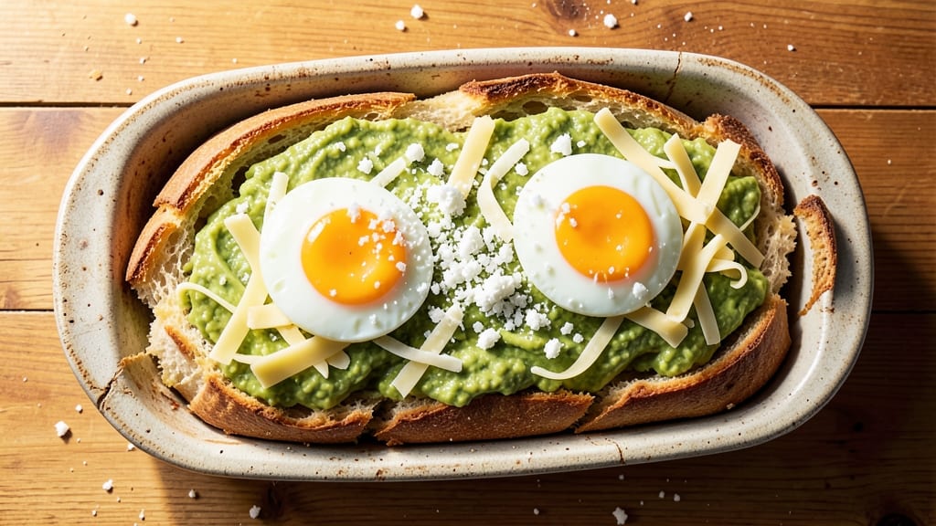 Avocado Cheese Egg Bread Recipe: Crispy Crown With Creamy Pull-Apart Magic