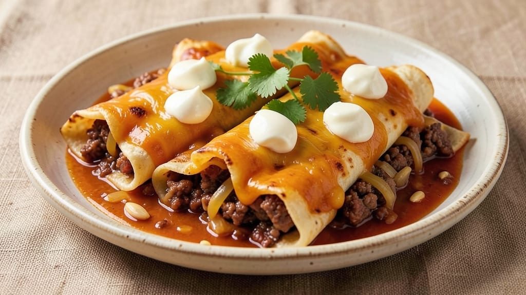 Amy's Cheese Enchiladas Copycat Recipe: Crispy Tortilla Crown and Smoky Cheddar Rivers