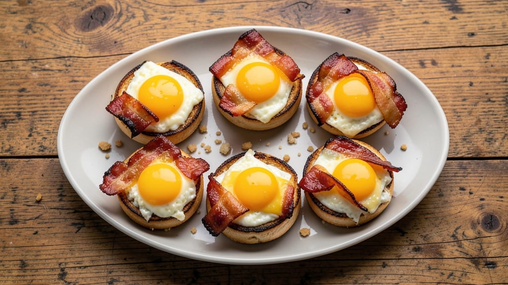 Bacon Egg and Cheese Sliders Recipe: Mini Breakfast Sandwiches With Crispy Edges