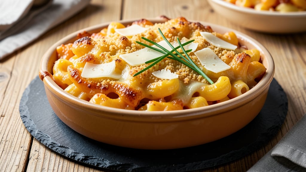 Baked Mac and Cheese Recipe with Cheddar and Gruyere: Crispy Top, Nutty Pull-Apart Magic