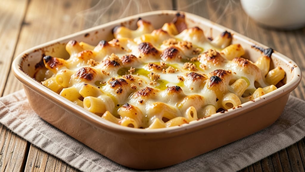 Baked Mac and Cheese Recipe: Crispy Crust, Pull-Apart Cheese Rivers