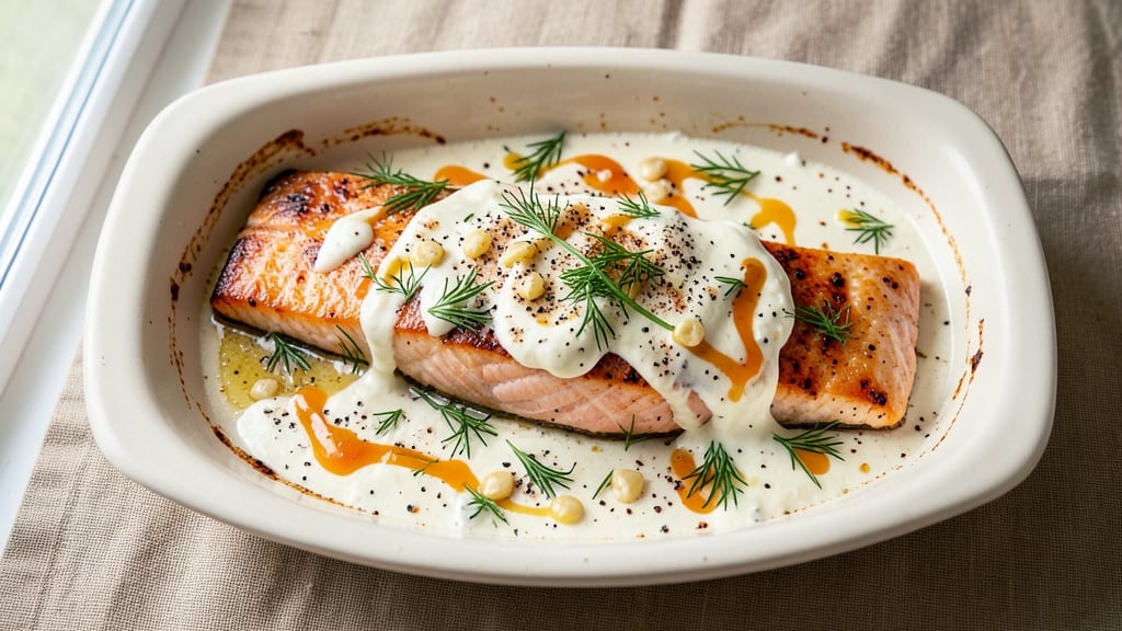 Baked Cheese Salmon Recipe: Crispy Top, Silky Center Magic