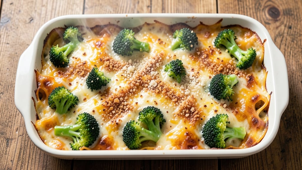 Awesome Broccoli Cheese Casserole Recipe: Cheesy Crispy Crust With Hidden Veggie Power