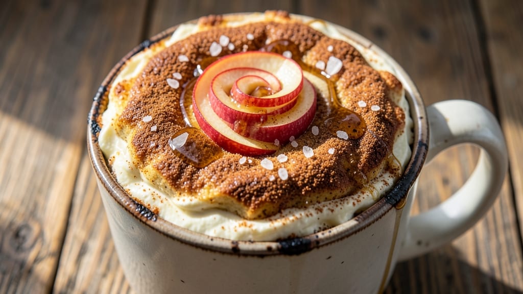 Apple Cinnamon Cottage Cheese Mug Cake Recipe: Warm Spice and Creamy Texture in Minutes