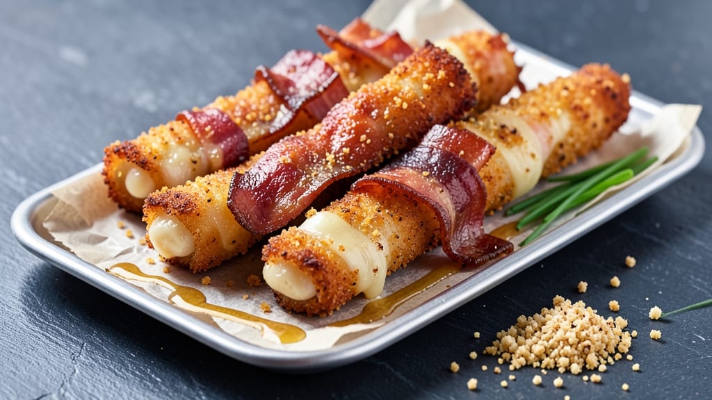 Bacon Cheese Sticks Recipe: Crispy Bites With Smoky-Sweet Pull-Apart Magic