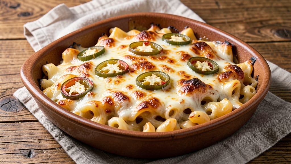 Baked Jalapeño Mac and Cheese Recipe: Spicy Kick and Crispy Top Harmony
