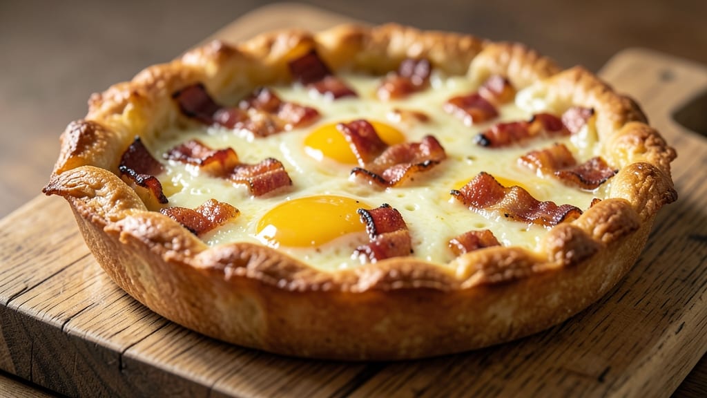 Bacon Egg and Cheese Pies Recipe: Crispy Baked Cups With Runny Yolk Magic