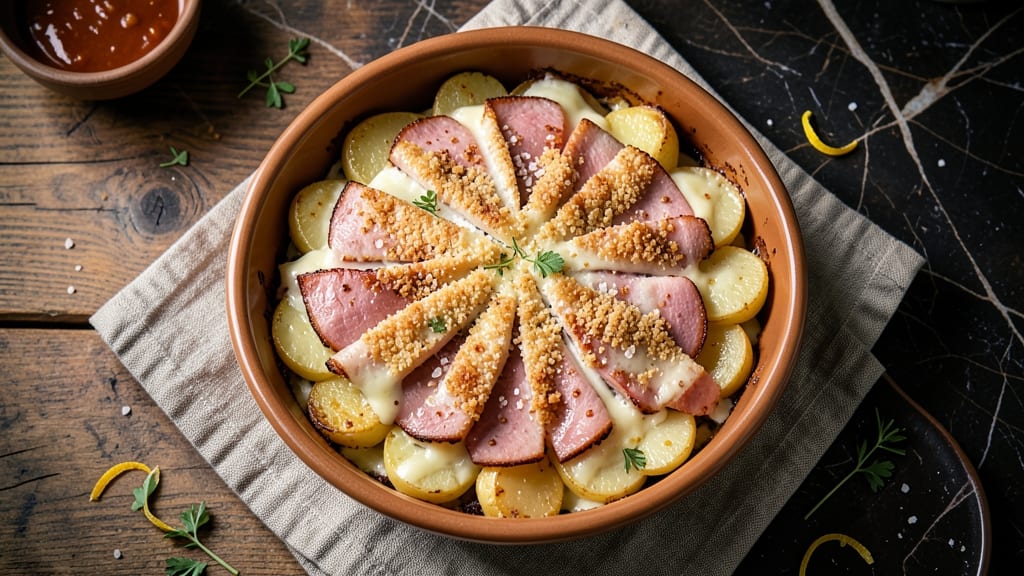 Baked Ham and Cheese Casserole Recipe: Crispy Breadcrumbs Meet Melty Cheese Rivers