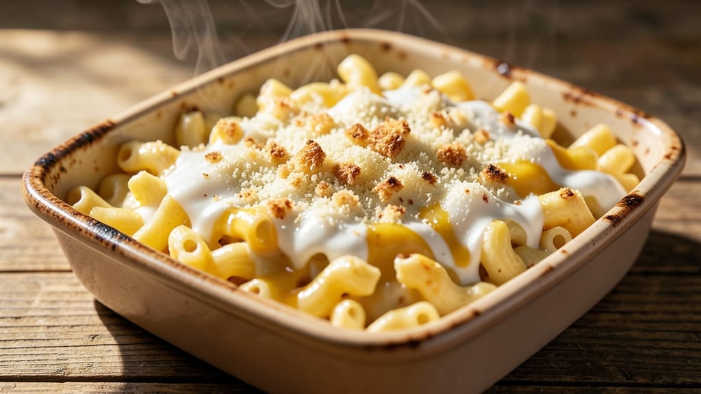 Asiago Mac and Cheese Panera Recipe: Crispy Breadcrumb Crust With Nutty Cheese Rivers