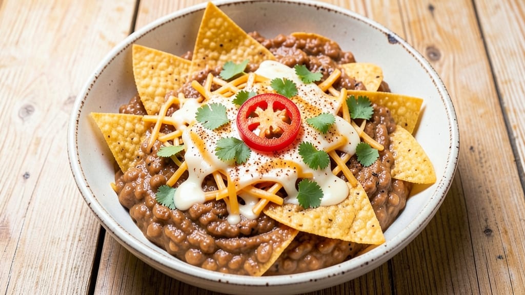 Bean and Cheese Nachos Recipe: Smoky Cumin and Jalapeño Kick in 20 Minutes
