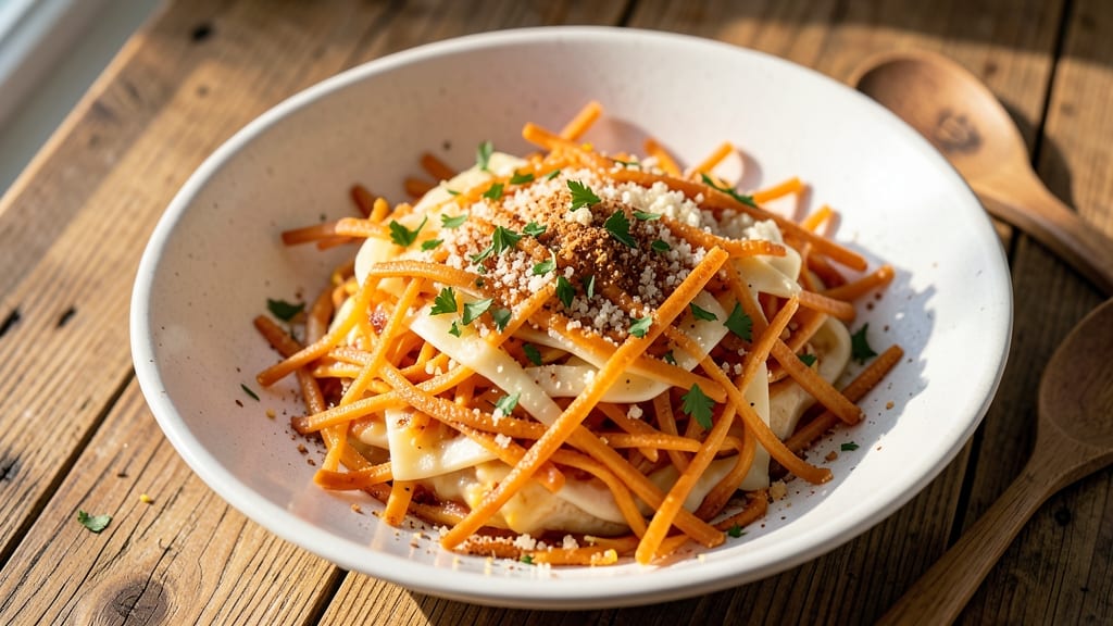 Baked Cheese Snacks Recipe: Crunchy Top, Stretchy Cheese Rivers