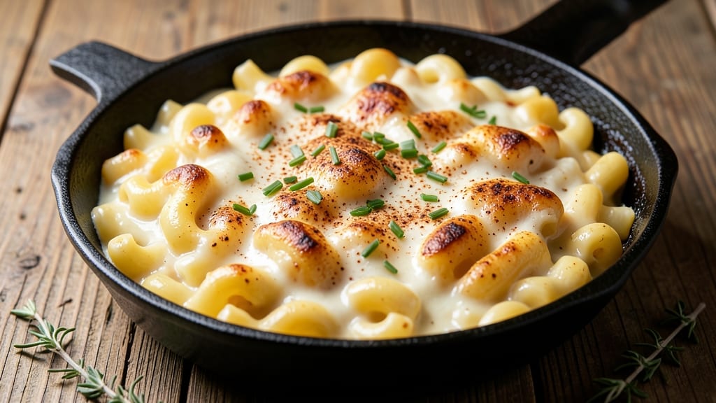 Baked Mac and Cheese Recipe Without Boiling Noodles: One-Pan Velvety Cheese Dream