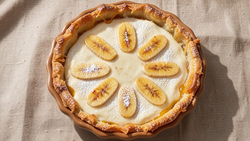 Banana Cheese Pie Recipe Bern's: Crispy Crust, Gooey Pull-Apart Cheese Bliss
