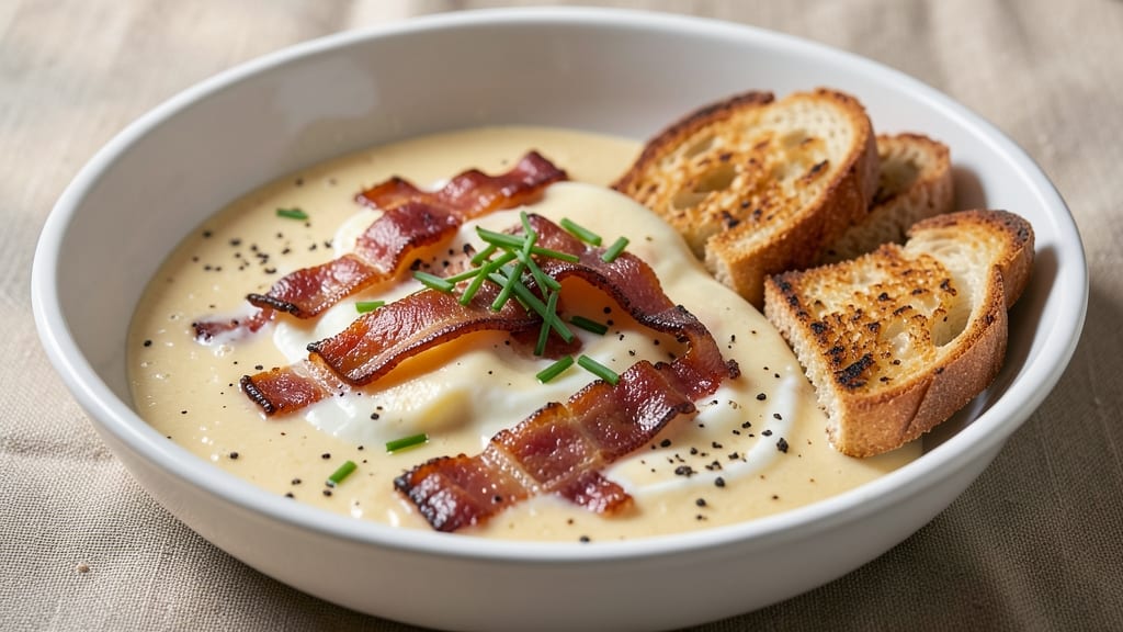 Bacon Cheese Sauce Recipe: Smoky Crispy Top With Pull-Apart Cheese Streaks