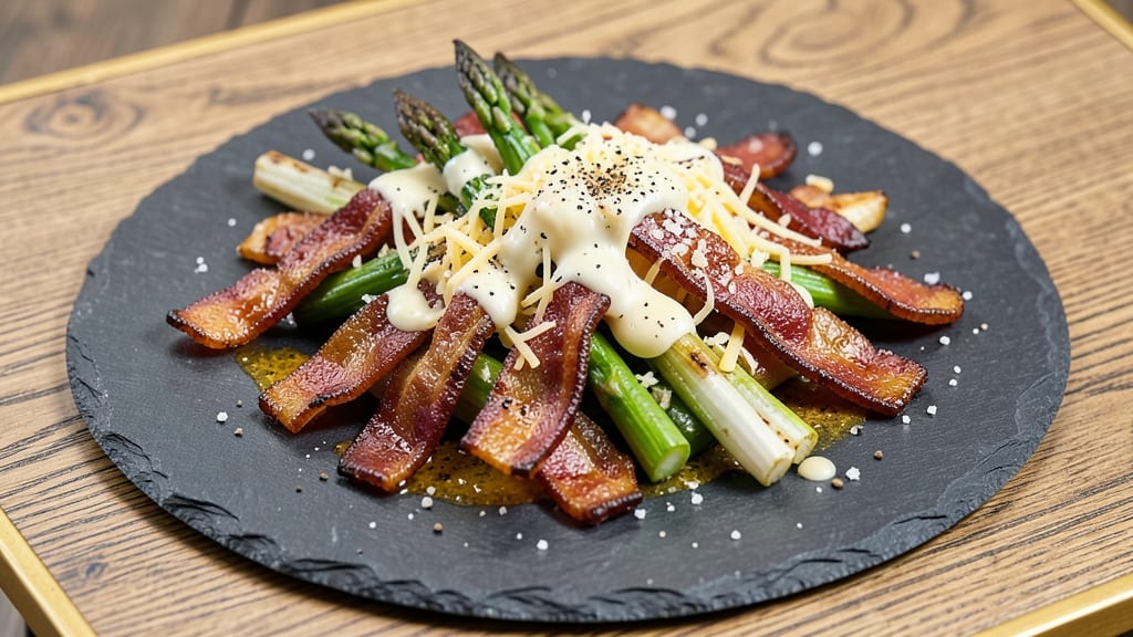 Asparagus Bacon and Cheese Recipe: Crispy Edges, Gooey Pulls in 20 Minutes
