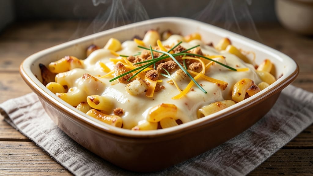 Baked Alfredo Mac and Cheese Recipe: Crispy Breadcrumbs Meet Ultra-Smooth Sauce