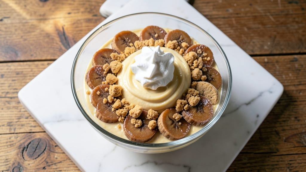 Banana Pudding With Cream Cheese and Chessmen Cookies Recipe: Southern Layered Bliss in a Bowl