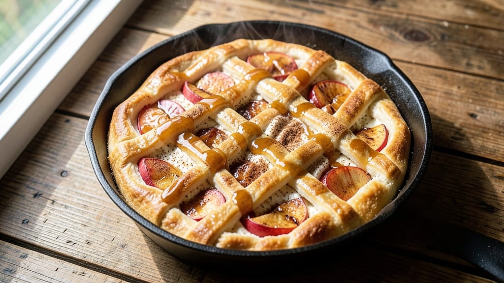 Apple Cinnamon Cottage Cheese Bake Recipe: Warm Spiced Topping Meets Silky Texture
