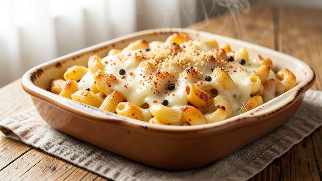 Baked Macaroni Shells and Cheese Recipe: One-Pan Crispy-Topped Casserole