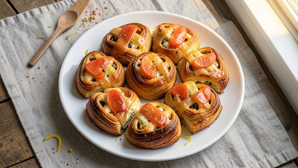 Apricot Cheese Danish Recipe: Flaky Layers with Jam-Filled Sweetness