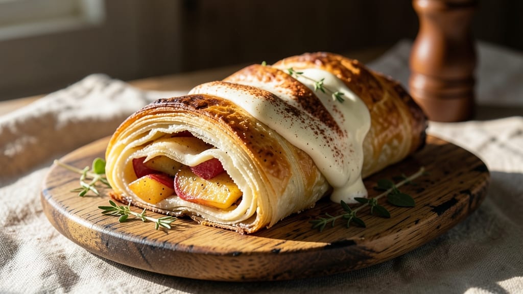 Apple Cheese Strudel Recipe: Flaky Layers and Spiced Apple Filling