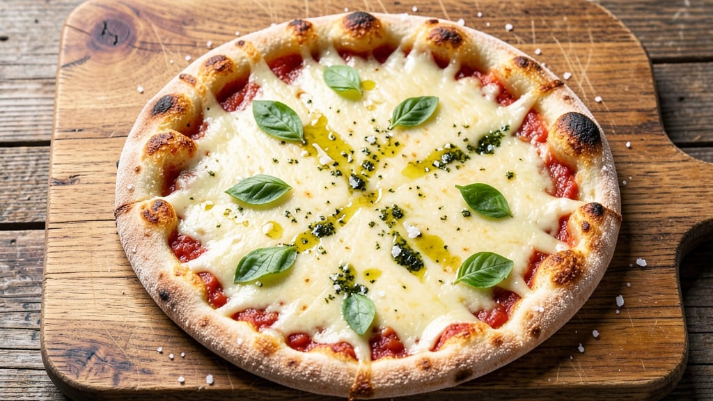 Asiago Cheese Pizza Recipe: Nutty Crispy Crust With Melted Streaks