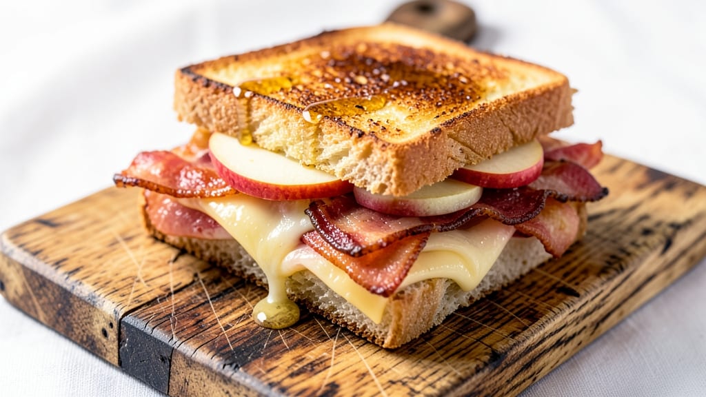 Apple Bacon Grilled Cheese Recipe: Sweet-Smoky Crisp With Every Bite