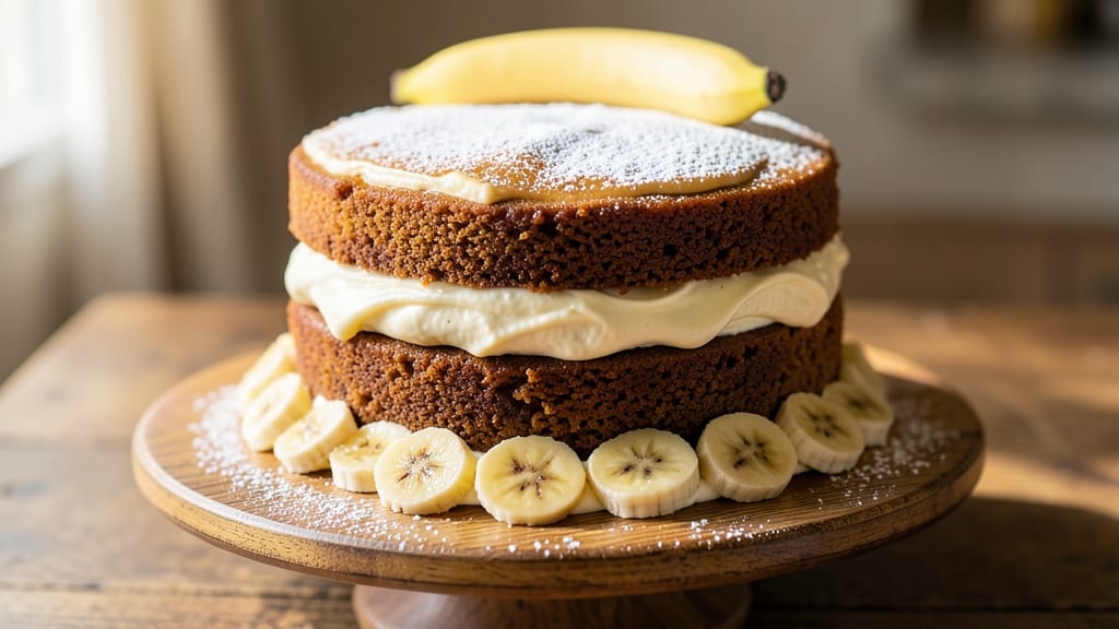 Banana Cream Cheese Pound Cake Recipe: Triple-Layered Bliss With Crispy Crown