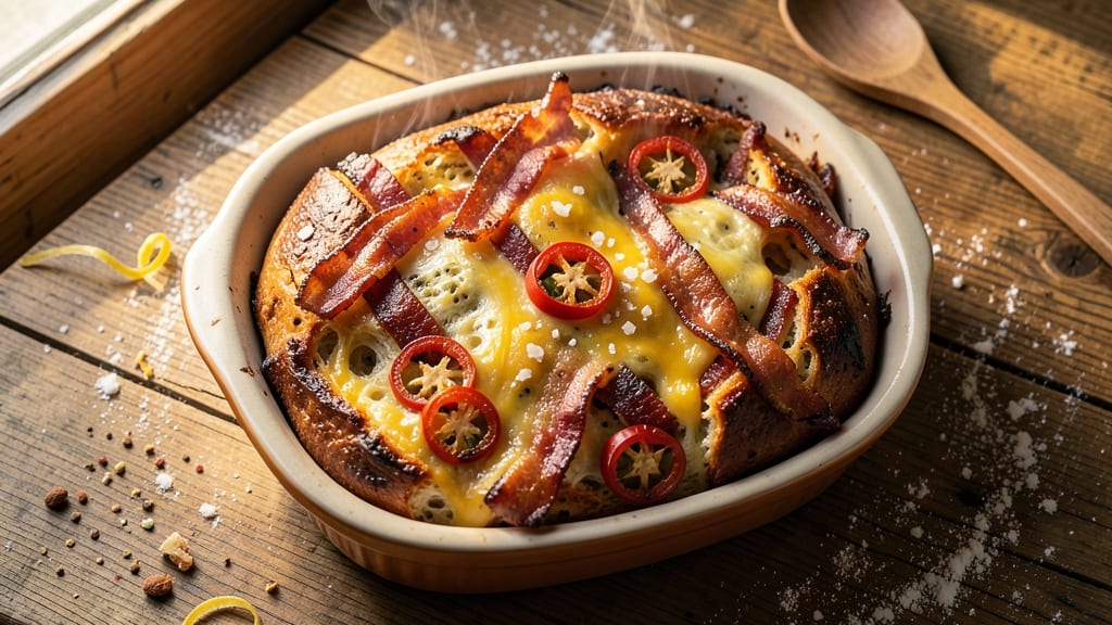Bacon Jalapeño Cheese Bread Recipe: Crispy Crust With Spicy-Savory Pulls