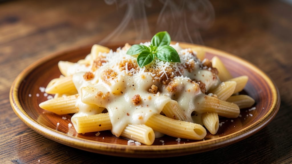 Applebee's Three Cheese Penne Recipe: Golden Crust, Gooey Pull-Apart Magic