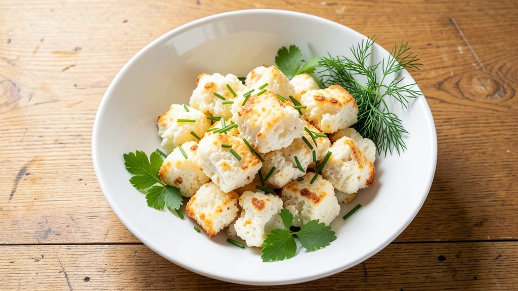 Alton Brown's Cottage Cheese Recipe: Crispy-Topped Bites With Hidden Herbs