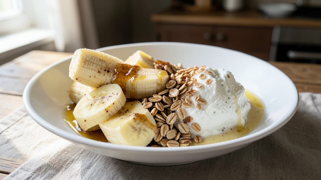 Banana Oats Cottage Cheese Recipe: Tropical Creaminess With Protein Boost