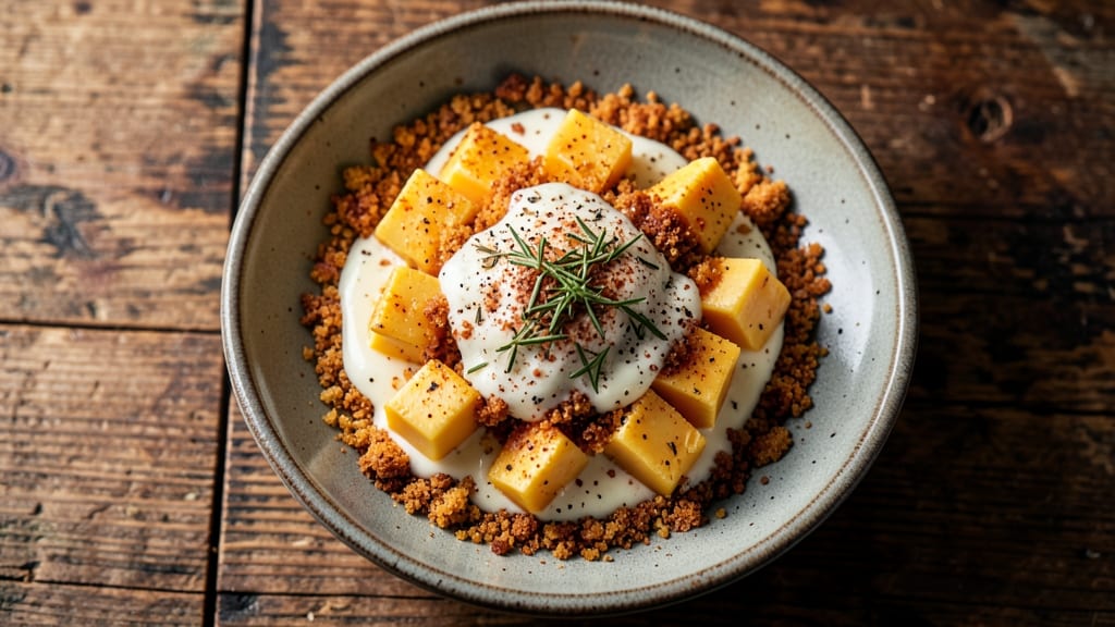 Angus Barn Cheese Recipe: Smoky Cheddar and Crispy Breadcrumb Crunch