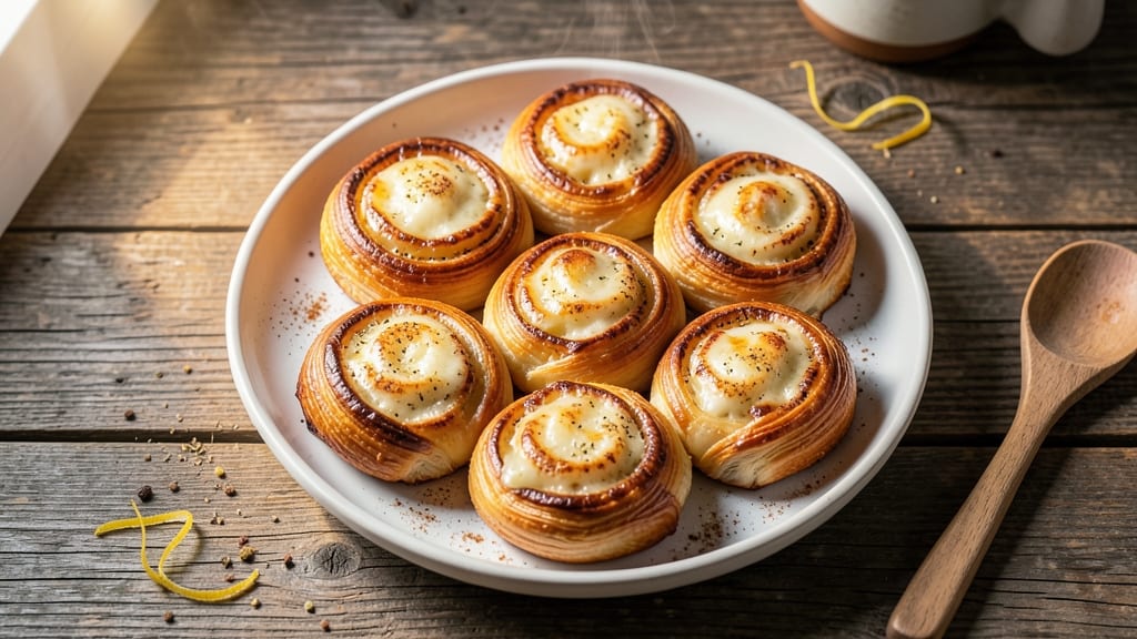 Baked Cheese Rolls Recipe: Crispy-Golden Shells With Pull-Apart Cheese Rivers